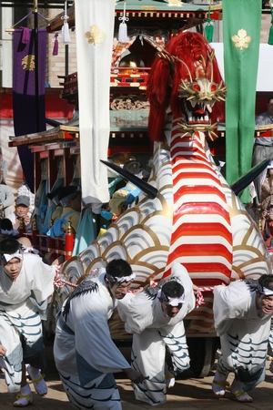 長崎くんち開幕！龍馬登場